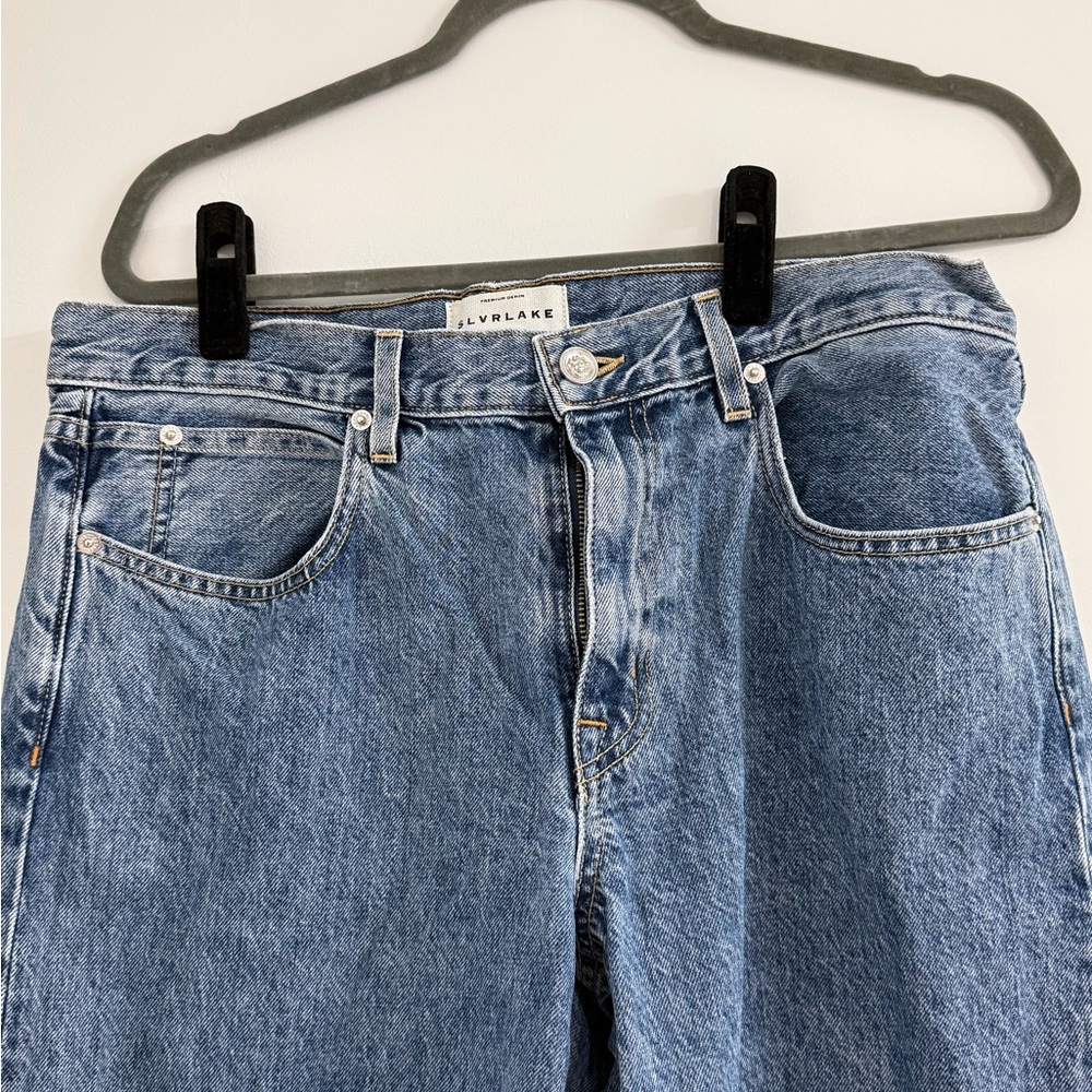 SLVRLAKE Tessa Curve Jeans in Stardust - Picture 8 of 16